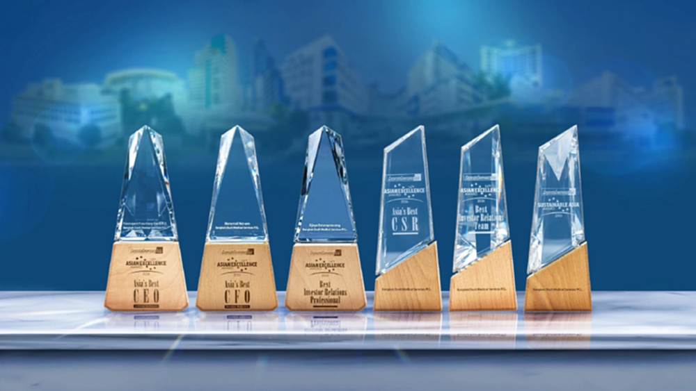 BDMS คว้า 6 รางวัล จากเวทีงาน 16 th Asian Excellence Award and Sustainable Award 2026