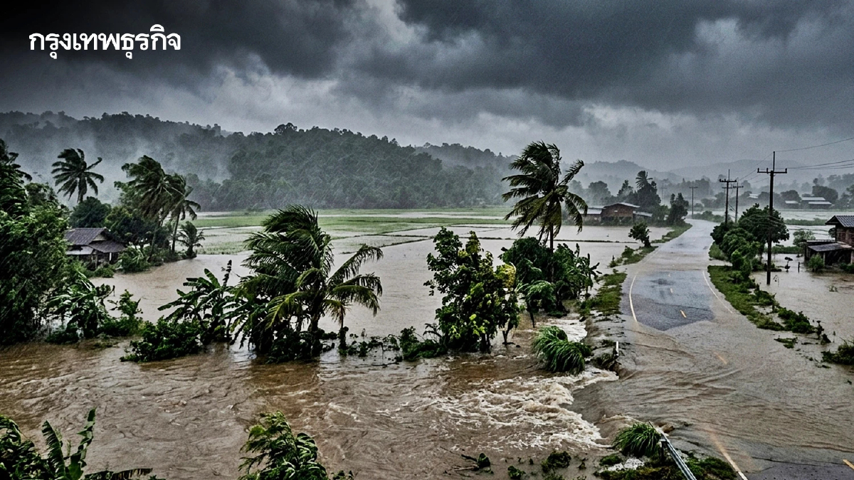 เตือน “พายุไมสัก” ทำไทยฝนตกหนัก 4-6 ก.ค. “เหนือ-อีสาน-ตอ.” อ่วม! ระวังน้ำท่วม น้ำป่า