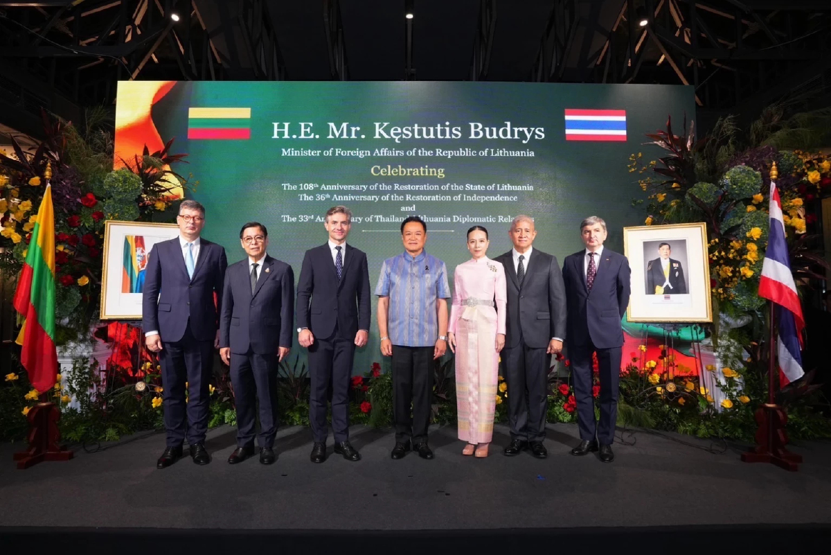 ไทย-ลิทัวเนีย เดินหน้ากระชับสัมพันธ์ 33 ปี ลุ้นเปิดบินตรงหนุนการค้า-ลงทุน