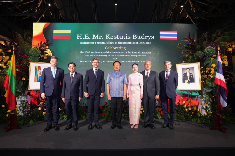 ไทย-ลิทัวเนีย เดินหน้ากระชับสัมพันธ์ 33 ปี ลุ้นเปิดบินตรงหนุนการค้า-ลงทุน