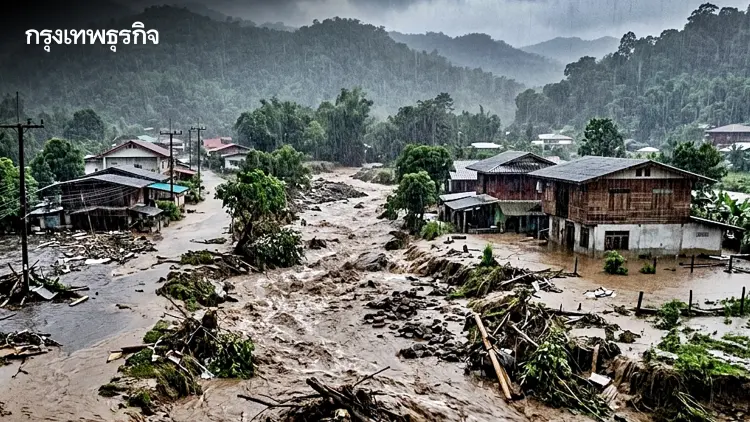 อุตุฯ เตือน ฝนตกหนัก คลื่นแรง ถึง 15 ก.ค. จันทบุรี-ตราด ระวังน้ำป่าหลาก น้ำท่วมฉับพลัน