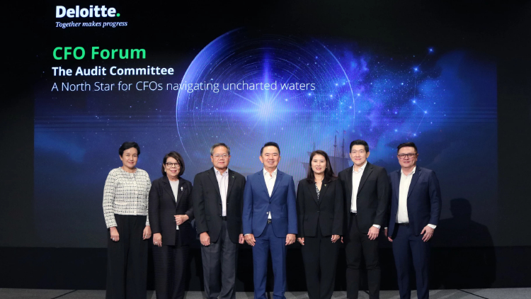 ดีลอยท์ ชี้ CFO ไทยและคณะกรรมการตรวจสอบต้องทำงานร่วมกัน เพื่อเสริมความแกร่งขององค์กร