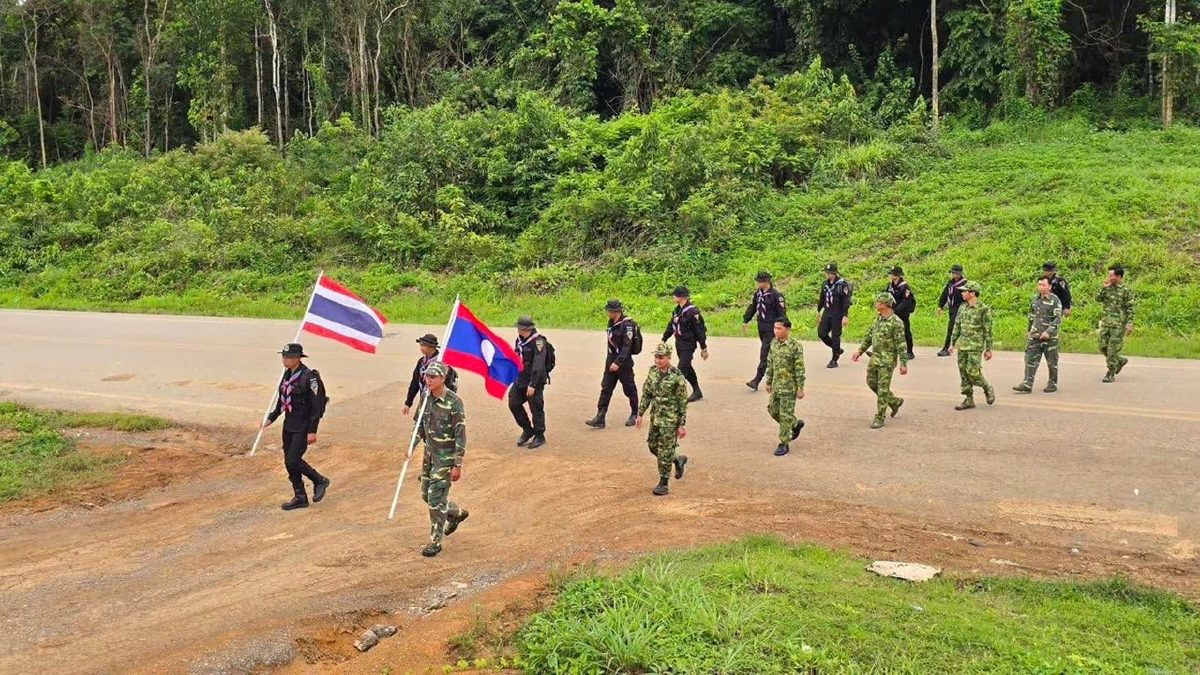 ทหาร 'ไทย–ลาว' ผนึกกำลังชายแดน เดินหน้าสกัดกั้นยาเสพติด