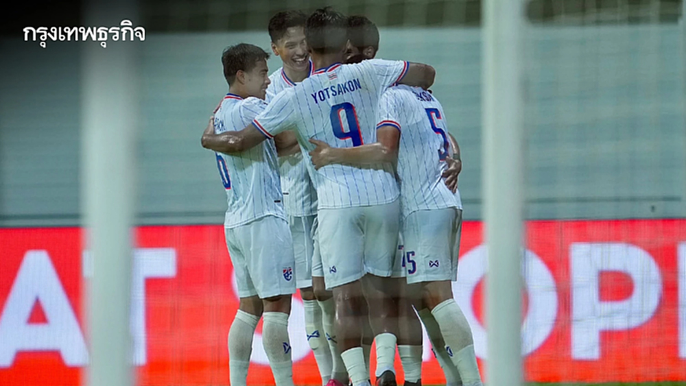 ผลบอล ทีมชาติไทย บุกชนะ สิงคโปร์ 3-1 ศึก ASEAN Cup 2026 รอบรองฯ นัดแรก