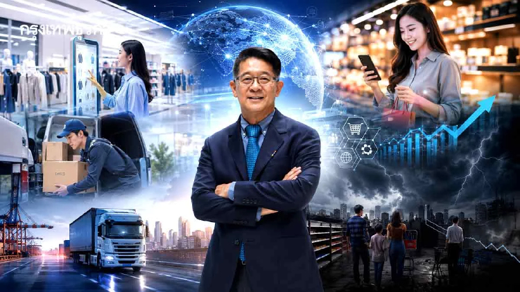 ค้าปลีก 4.38 ล้านล้าน ลุย ‘4 รีเทลทรานส์ฟอร์ม’ สู้โลกผันผวน  ฝ่ากับดักกำลังซื้อ ฟื้นตัวแบบไม่เท่าเทียม