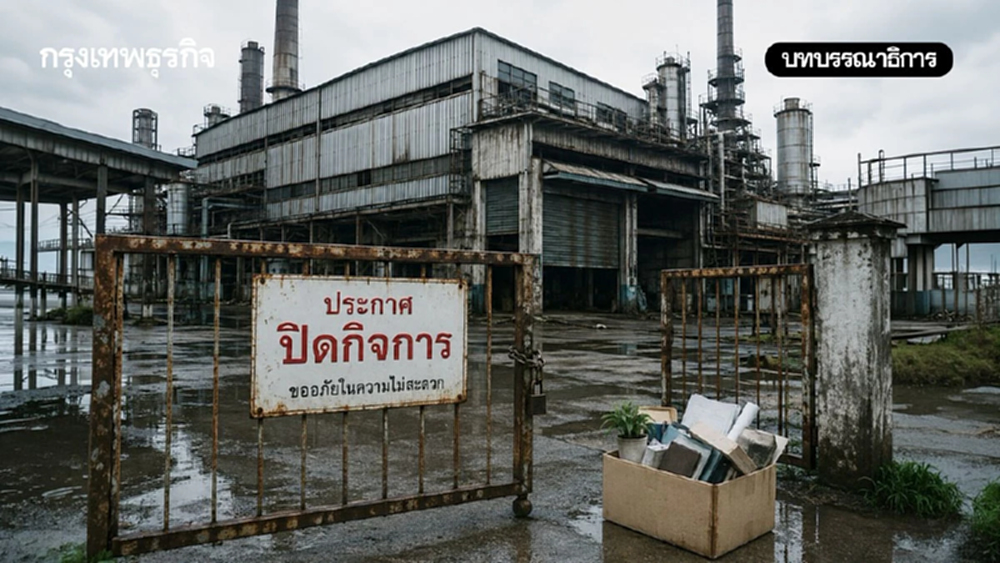 วิกฤติโรงงานปิดตัว สะท้อน ‘ท่าเดิม’ ใช้ไม่ได้