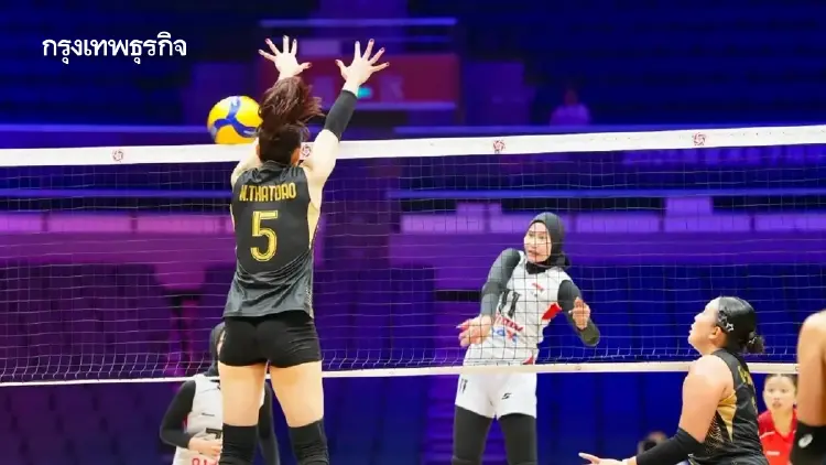 ไร้พ่าย 2 นัด! สาวไทยทุบอินโดฯ 3-0 ยึดจ่าฝูงกลุ่ม B ชิงแชมป์เอเชีย