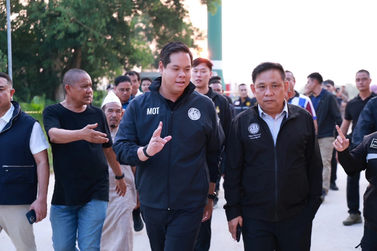 “สรรเพชญ” ลงพื้นที่ด่วน ปัตตานี ติดตามสถานการณ์เหตุความไม่สงบ