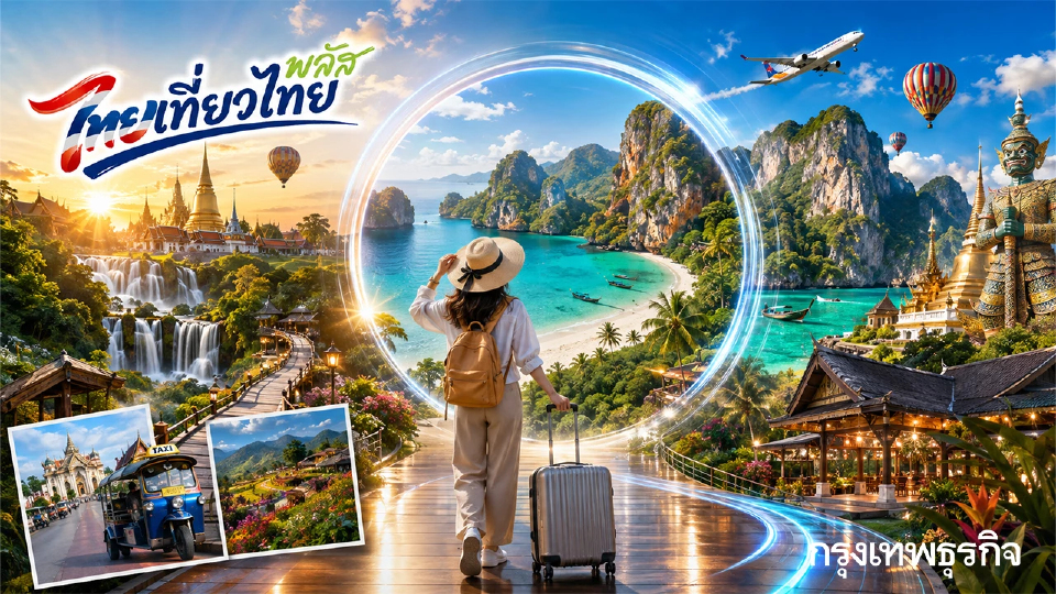 รัฐแจกเงินเที่ยวฟรี 3000 ลงทะเบียนไทยเที่ยวไทยพลัส มาก่อนได้ก่อน