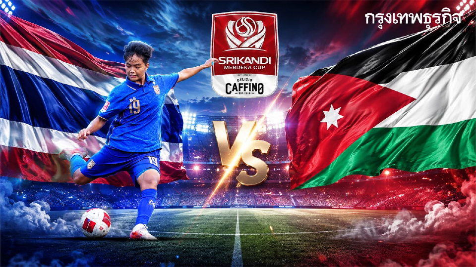 ดูบอลสด ถ่ายทอดสดฟุตบอลหญิง ไทย พบ จอร์แดน Srikandi Merdeka CUP 2026