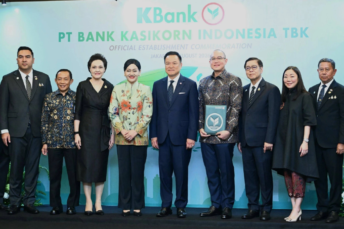 นายกฯเป็นสักขีพยายาน 'Maspion Bank' เปลี่ยนชื่อเป็น 'PT Bank Kasikorn Indonesia'