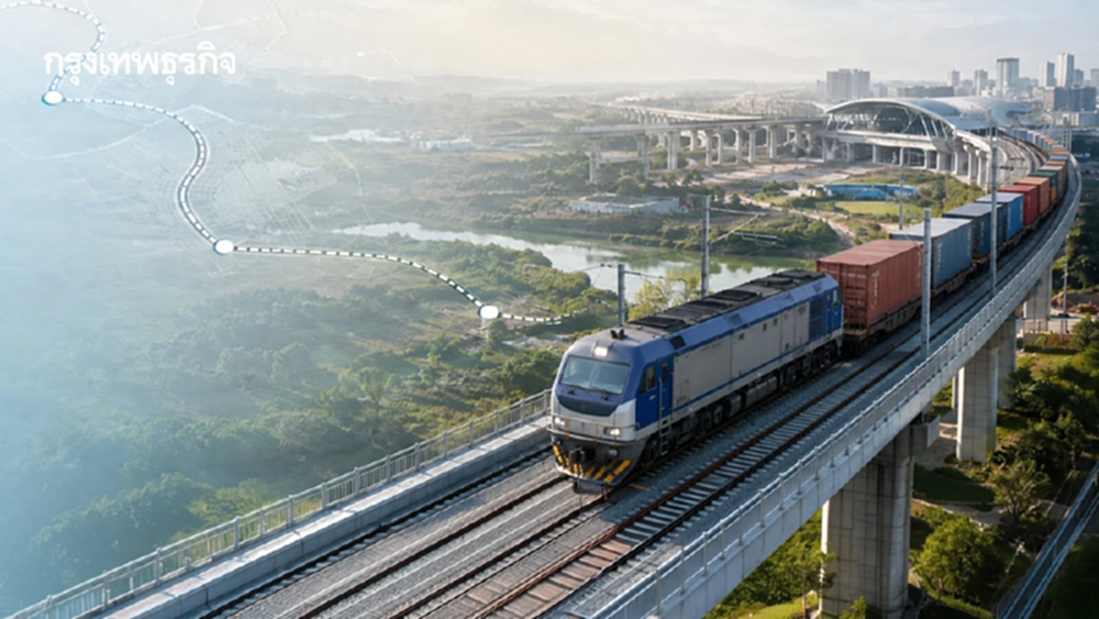 ส่องแนวเส้นทาง 'รถไฟสายใหม่' เชื่อมขนส่ง East - West Corridor