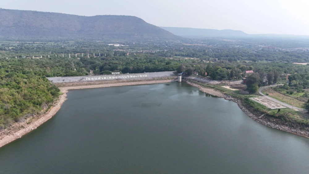 สรุปสถานการณ์น้ำภาพรวม เฝ้าระวัง 10 อ่างเก็บน้ำใหญ่ ปริมาณน้ำต่ำ 30%