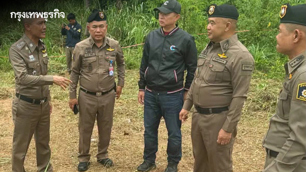 ตำรวจภาค 2 ใช้ GPR สแกนป่าชลบุรี หาร่าง-โครงกระดูกเพิ่ม ปมฆ่าฝังดิน 5 ศพ