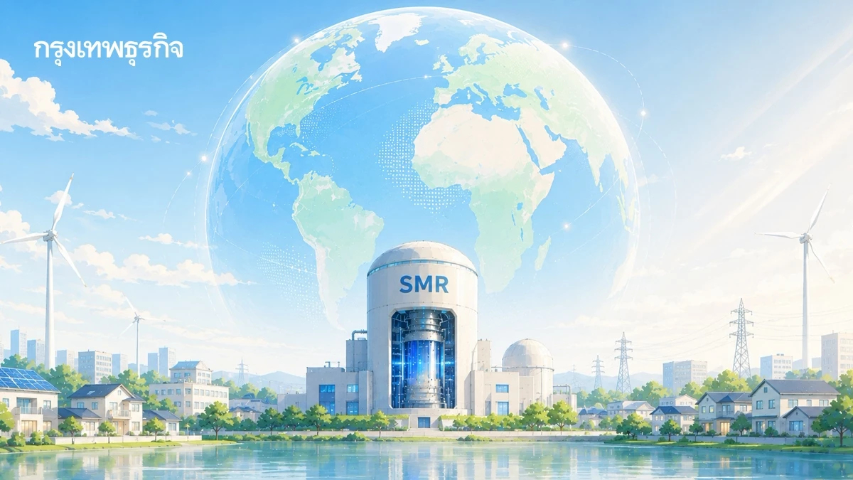 เจาะลึก SMR พลังงานสะอาด เติมเต็มความมั่นคงพลังงานไทย