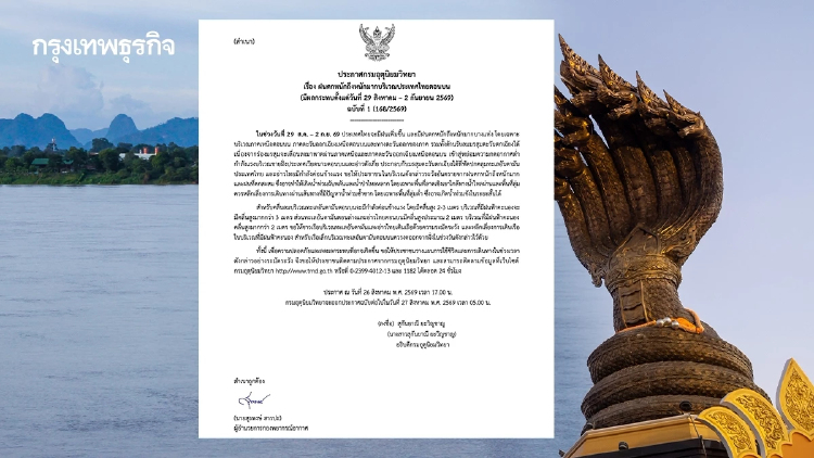 นครพนมเฝ้าระวังน้ำโขงจ่อวิกฤต! อุตุฯ เตือนฝนตกหนักยาวถึง 1 ก.ย.