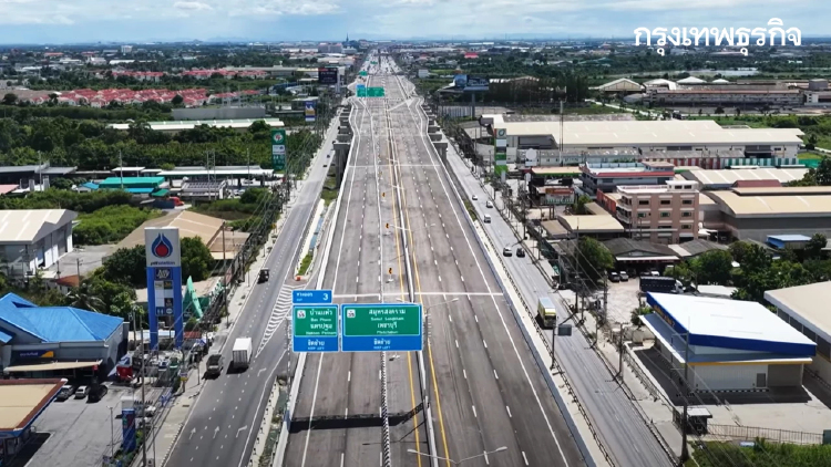 เปิดวิ่งฟรี ศุกร์นี้ มอเตอร์เวย์ M82 บนถนนพระราม 2 ตลอดสาย 25 กม.