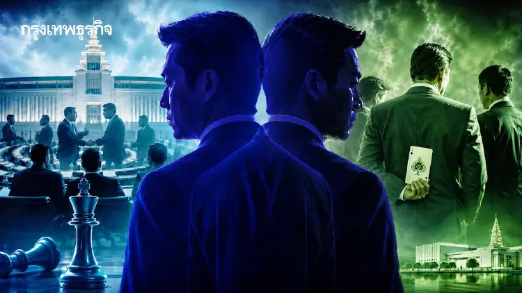 'น้ำเงิน'สองหน้า'เขียว'ไพ่ลับ จับตาสัมพันธ์ 'พท.-กธ.' ตัวแปรเปลี่ยนขั้ว