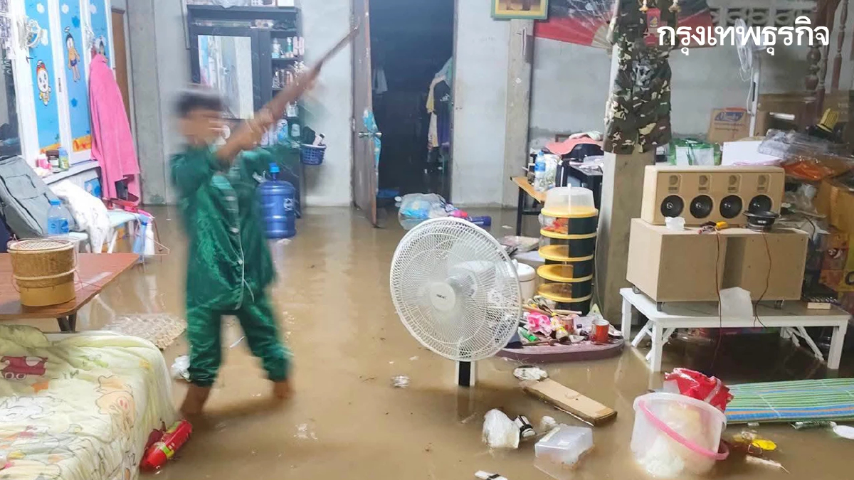 ฝนตกหนักตี 3 ส่งผลมวลน้ำป่าหลากท่วมเพชรบูรณ์กระจาย 5 ตำบลแล้ว