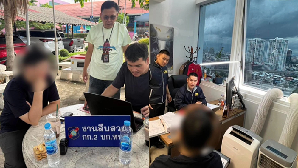 ร่วมกันฉ้อโกง เปิดบริษัทหลอกเหยื่ออื้อ บุกจับสาวแสบที่บางมด