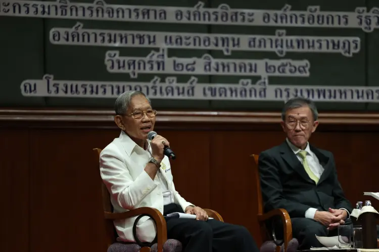 'วิชา' ชี้วิกฤติองค์กรอิสระ เป็นปัญหาประเทศ หนุนแก้รธน.