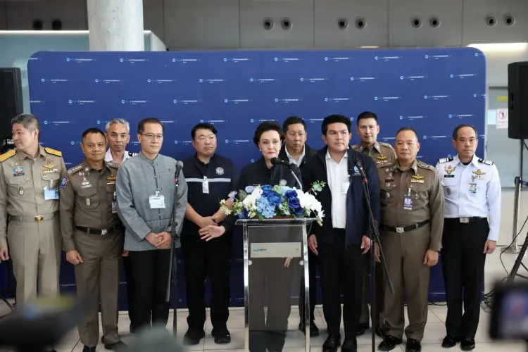ศุภจี นำทีมรัฐมนตรีลุยสุวรรณภูมิ เร่งแก้คอขวด ตม.เพิ่ม Auto Gate