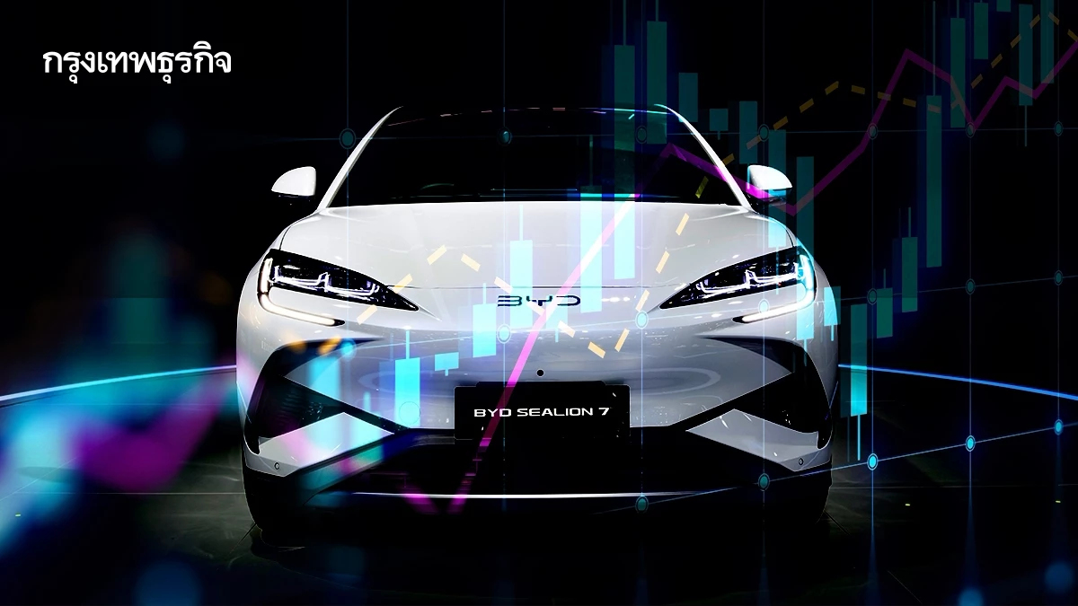 ‘BYD’ พลิกฟื้นกำไรในรอบปี ยอดส่งออก ‘อีวี’ พุ่ง อุ้มตลาด ‘จีน’ ซบเซา
