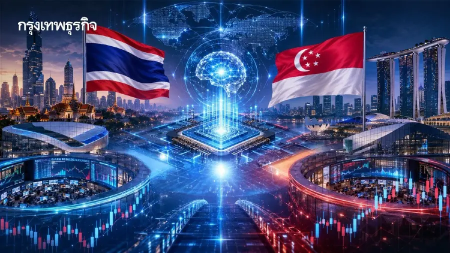 ตลาดหุ้น ‘ไทย–สิงคโปร์’  คลายเกณฑ์ IPO ล่าบิ๊กดีล ‘เทค–AI’ เข้าตลาด