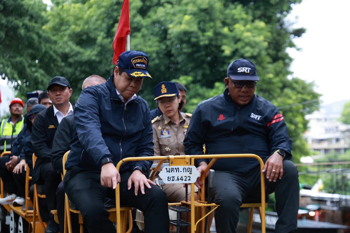 “สรรเพชญ”สั่งรฟท.ปั้นมิกซ์ยูส ที่ดินการรถไฟเมืองกาญจน์