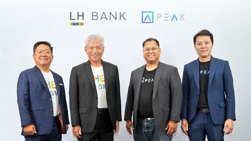 LH Bank จับมือ PEAK เชื่อมโซลูชันการเงินและแพลตฟอร์มบัญชีออนไลน์ ยกระดับ SME