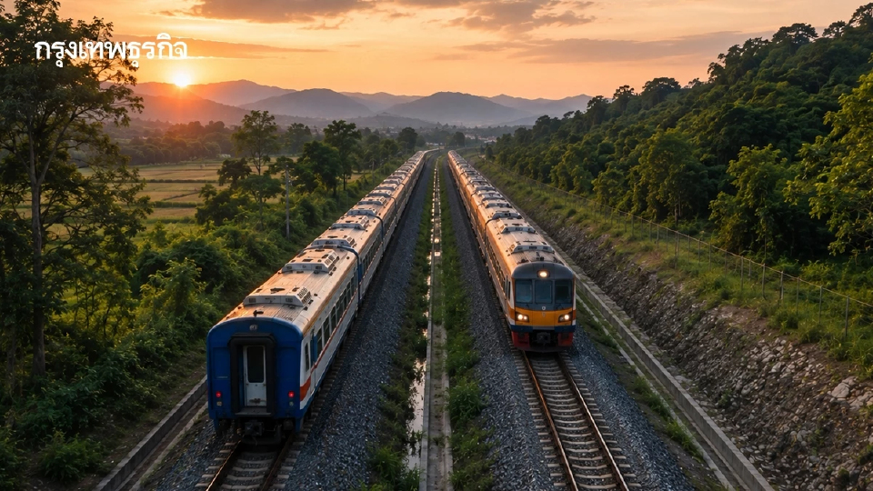รถไฟทางคู่ ชุมทางถนนจิระ - อุบลฯ จิ๊กซอว์บูมเศรษฐกิจ 'อีสานใต้'