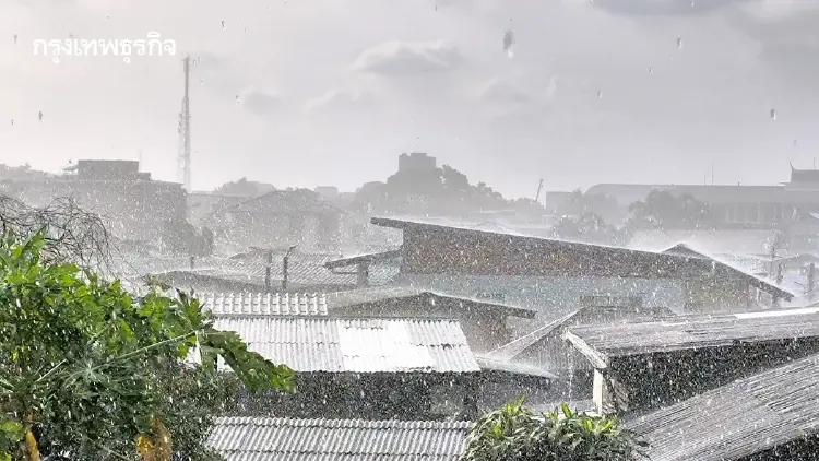 เตือนภัยอากาศ 'ดับเบิลมรสุม' ถล่มไทย ฝนตกหนักมาก 70% เสี่ยงน้ำท่วม