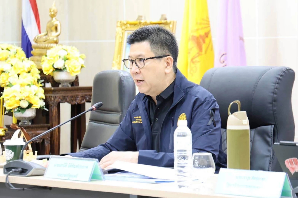 เอกนิติ นำประชุมป้องกันแก้อุทกภัย-ภัยแล้งภาคกลาง สั่งทำ Risk MAp