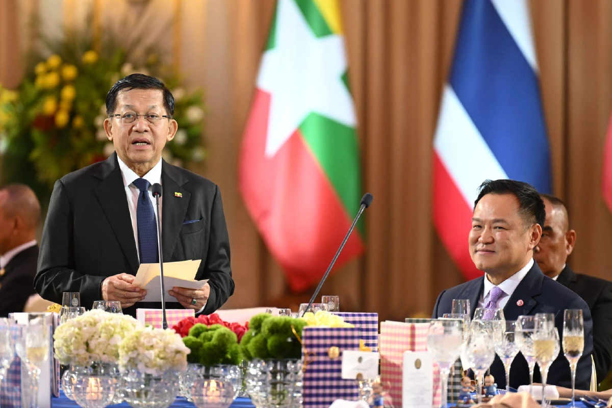 ‘อนุทิน-มิน อ่อง หล่าย’ เปิดเวทีธุรกิจไทย-เมียนมา ชูบทใหม่ความร่วมมือ ดันโอกาสลงทุน-การค้า 2 ประเทศ