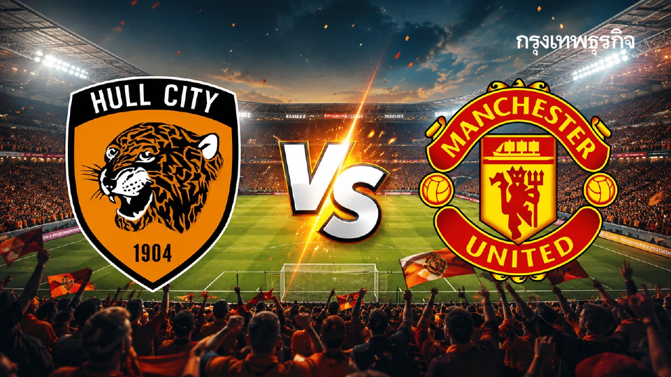 LIVE 🔴 สดคู่แรก ‘ฮัลล์ ซิตี้ พบ แมนยู’ ดูบอลสด EPL พรีเมียร์ลีก อังกฤษวันนี้