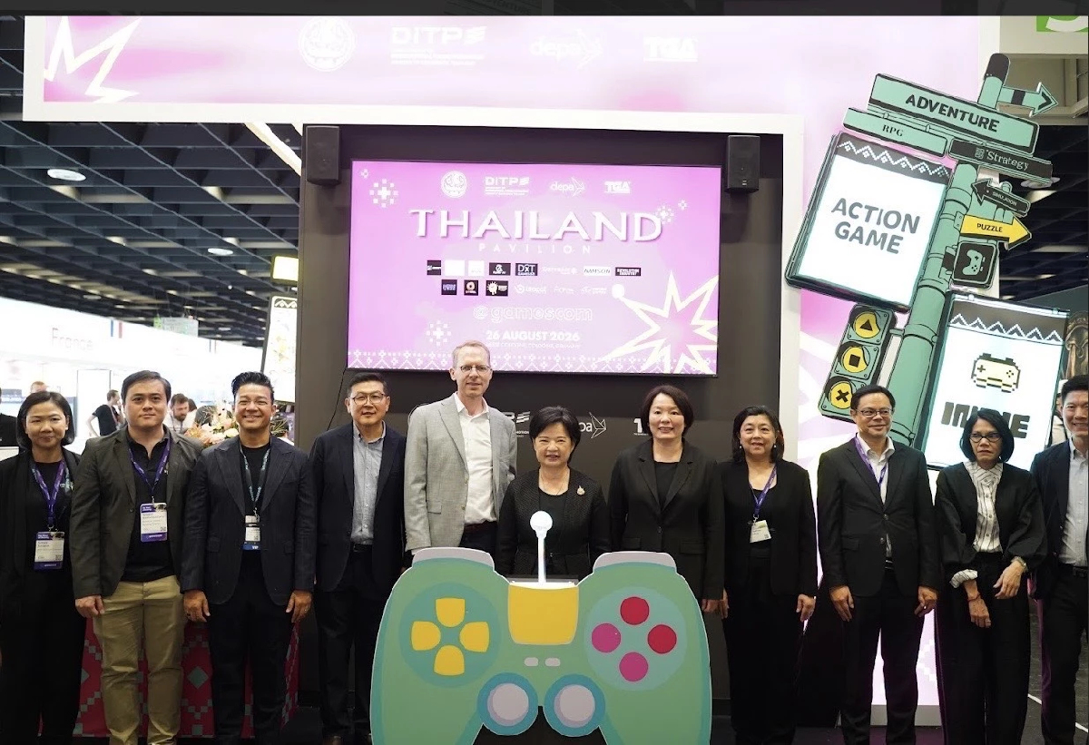 DITP นำทัพ 15 ผู้ประกอบการเกมไทย ลุยงาน gamescom 2026 สร้างมูลค่าการค้ากว่า 270 ล้านบาท