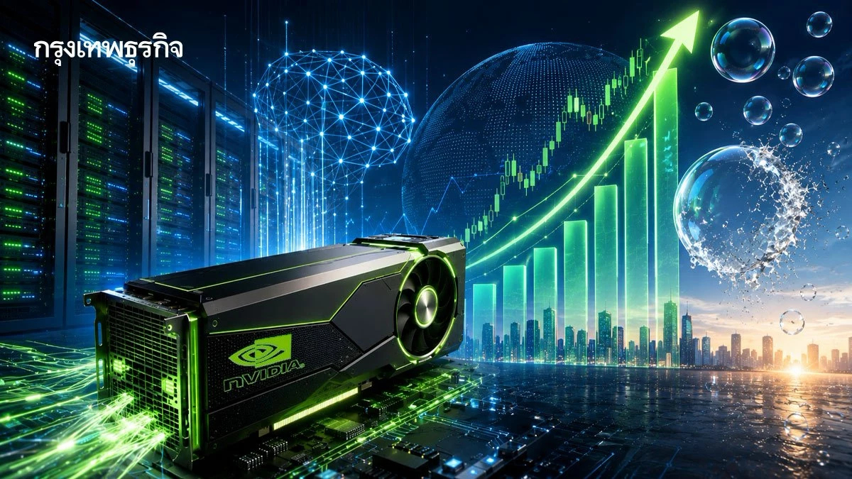 Nvidia คาดยอดขายขยายตัวแรงจากกระแส AI ลากยาวถึงปี 2028