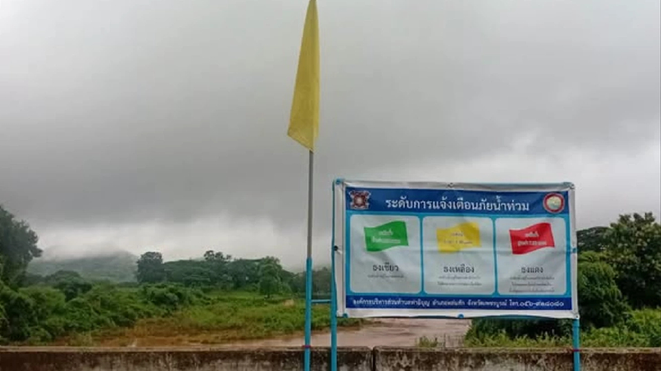 น้ำท่วมเพชรบูรณ์ หล่มสักขึ้นธงเหลือง ป่าสักกระทบ 170 ครัวเรือน
