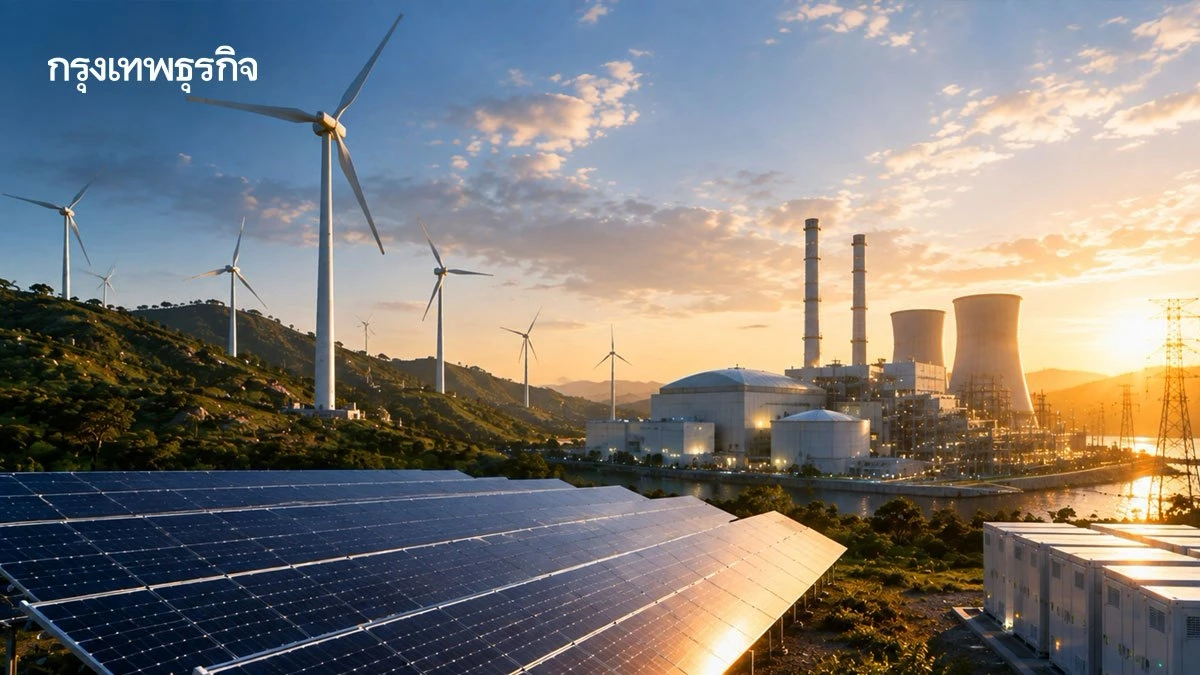 แผน PDP 2026 จ่อชัด! เปิดทางพลังงานสะอาด ลุ้นหุ้นโรงไฟฟ้ารับรอบลงทุนใหม่