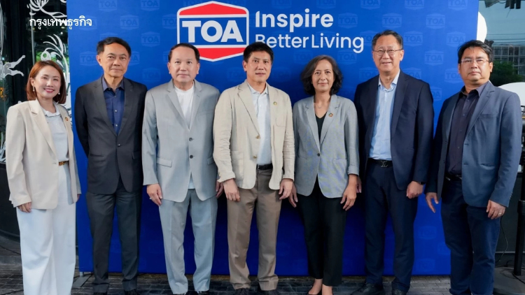 TOA ผนึกพลังขับเคลื่อนอุตสาหกรรมก่อสร้างไทยสู่ Green Ecosystem ยกระดับมาตรฐาน Sustainable Construction