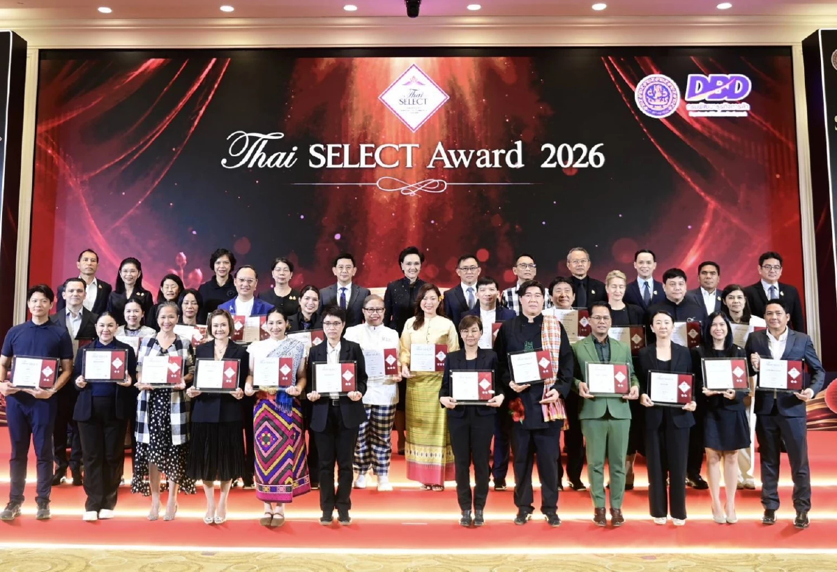 ‘พาณิชย์’ มอบตราสัญลักษณ์ Thai SELECT ให้ 182 ร้านอาหารทั่วไทย