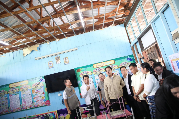 ‘อัครนันท์’ ลุย จ.ชัยภูมิ ตรวจโรงเรียนพื้นที่ห่างไกล ผลักดันสถานศึกษาปลอดภัย