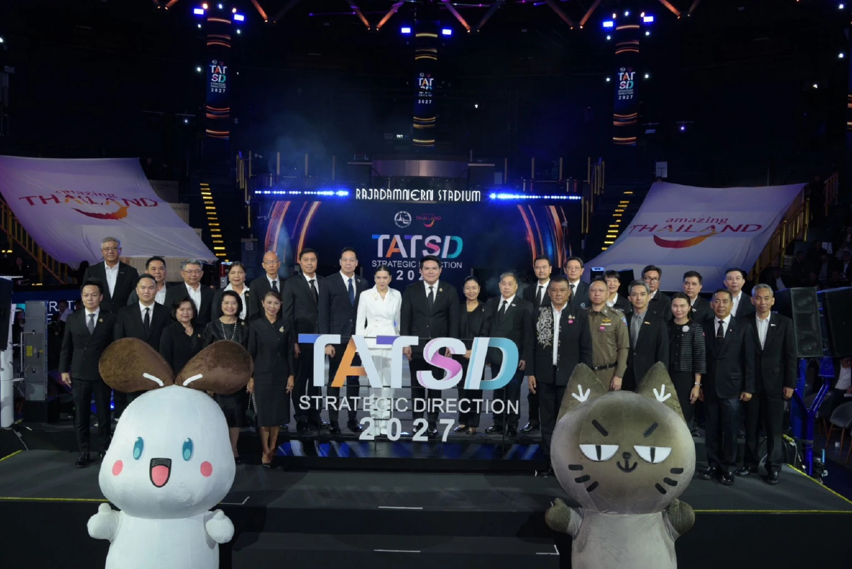 ‘ททท.’ ดันเป้ารายได้ท่องเที่ยวปีหน้าโต 5%  ‘สุรศักดิ์’ หวังภายในปี 72 ฟื้นแตะ 3 ล้านล้านบาท