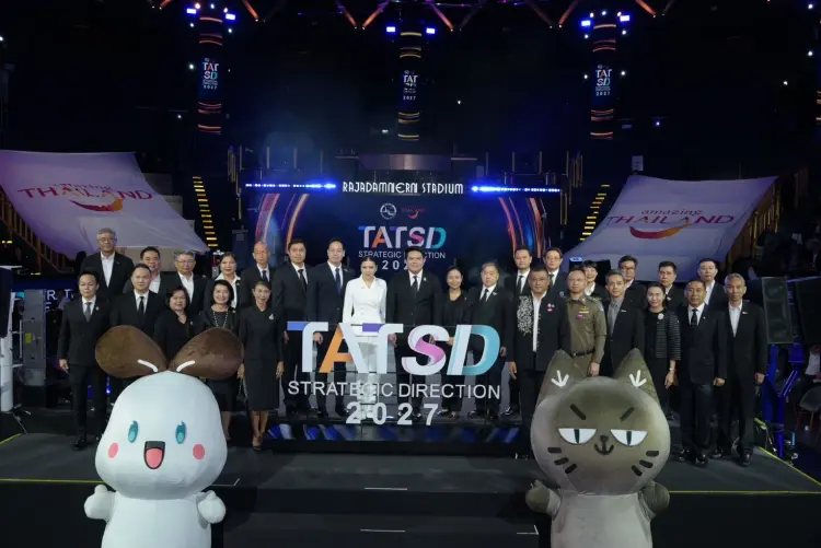 ‘ททท.’ ดันเป้ารายได้ท่องเที่ยวปีหน้าโต 5%  ‘สุรศักดิ์’ หวังภายในปี 72 ฟื้นแตะ 3 ล้านล้านบาท
