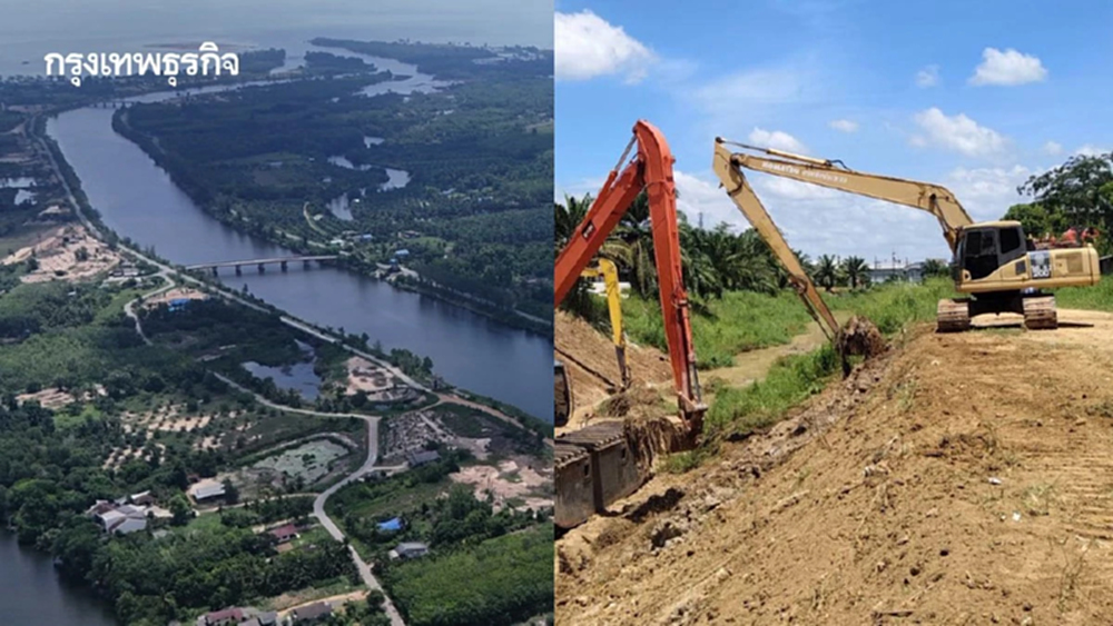 สุริยะสั่ง เร่งฟื้นคลอง ร.1 หาดใหญ่ พร้อมลุย 65 โครงการรับฝนใต้