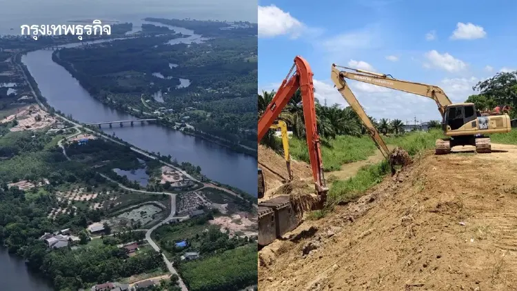 สุริยะสั่ง เร่งฟื้นคลอง ร.1 หาดใหญ่ พร้อมลุย 65 โครงการรับฝนใต้