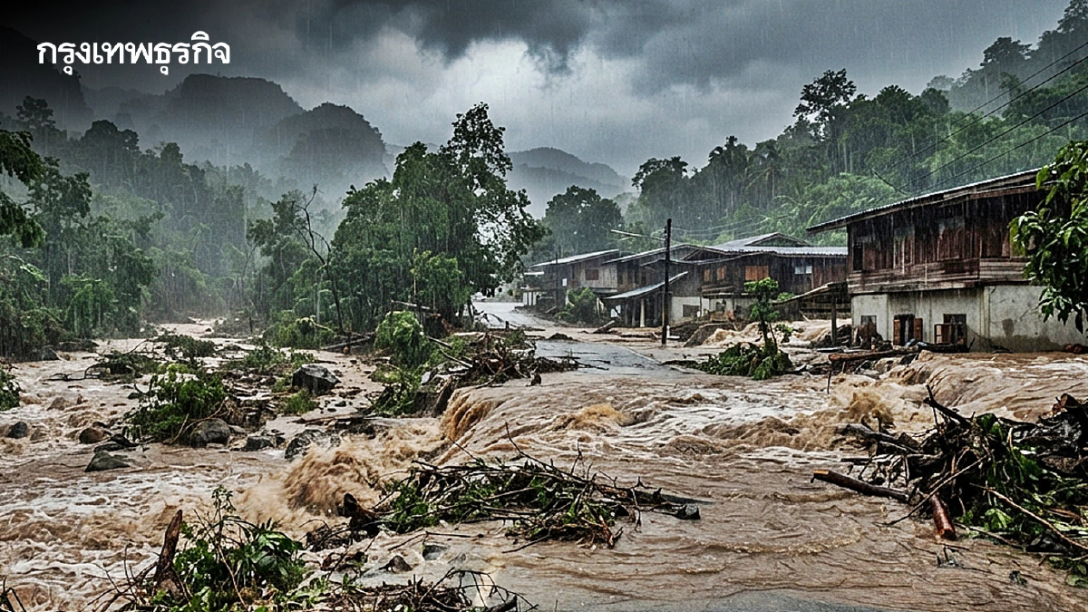 มรสุมถล่ม อุตุฯ เตือนฉบับ 11 ไทยตอนบนฝนตกหนัก เหนือ-อีสาน เสี่ยงน้ำหลาก