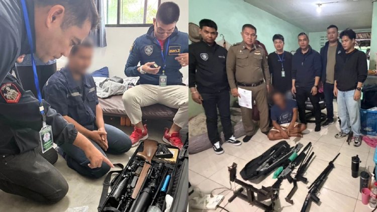 ค้น 200 จุดทั่วปท. รวบ 186 ราย ยึดปืน 228 กระบอก ระเบิด-กระสุนอื้อ