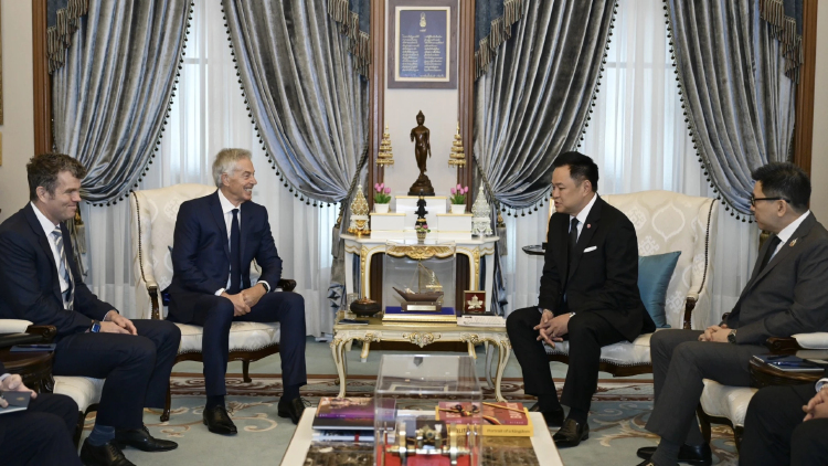 ‘อนุทิน’ ถก ‘โทนี่ แบลร์’ เผย เข้าOECD วาระแห่งชาติ ตั้งเป้าไทยสำเร็จ ปี71