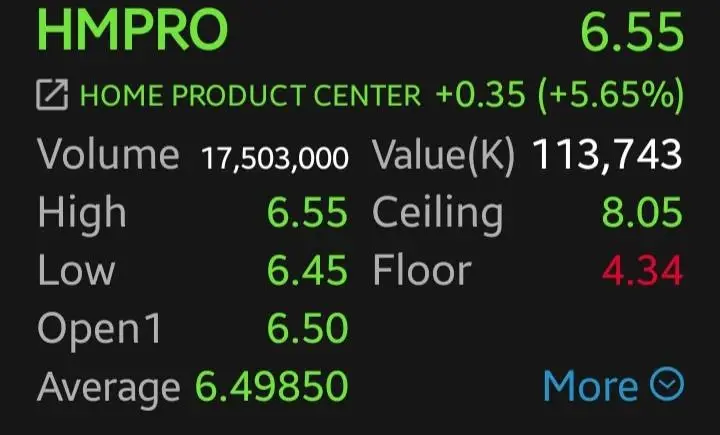 หุ้นซ่อมแซมบ้านกอดคอบวก รับกระแสน้ำท่วม HMPRO-DOHOME พุ่งนำ 5.65% โบรกแนะแค่เทรดดิ้ง